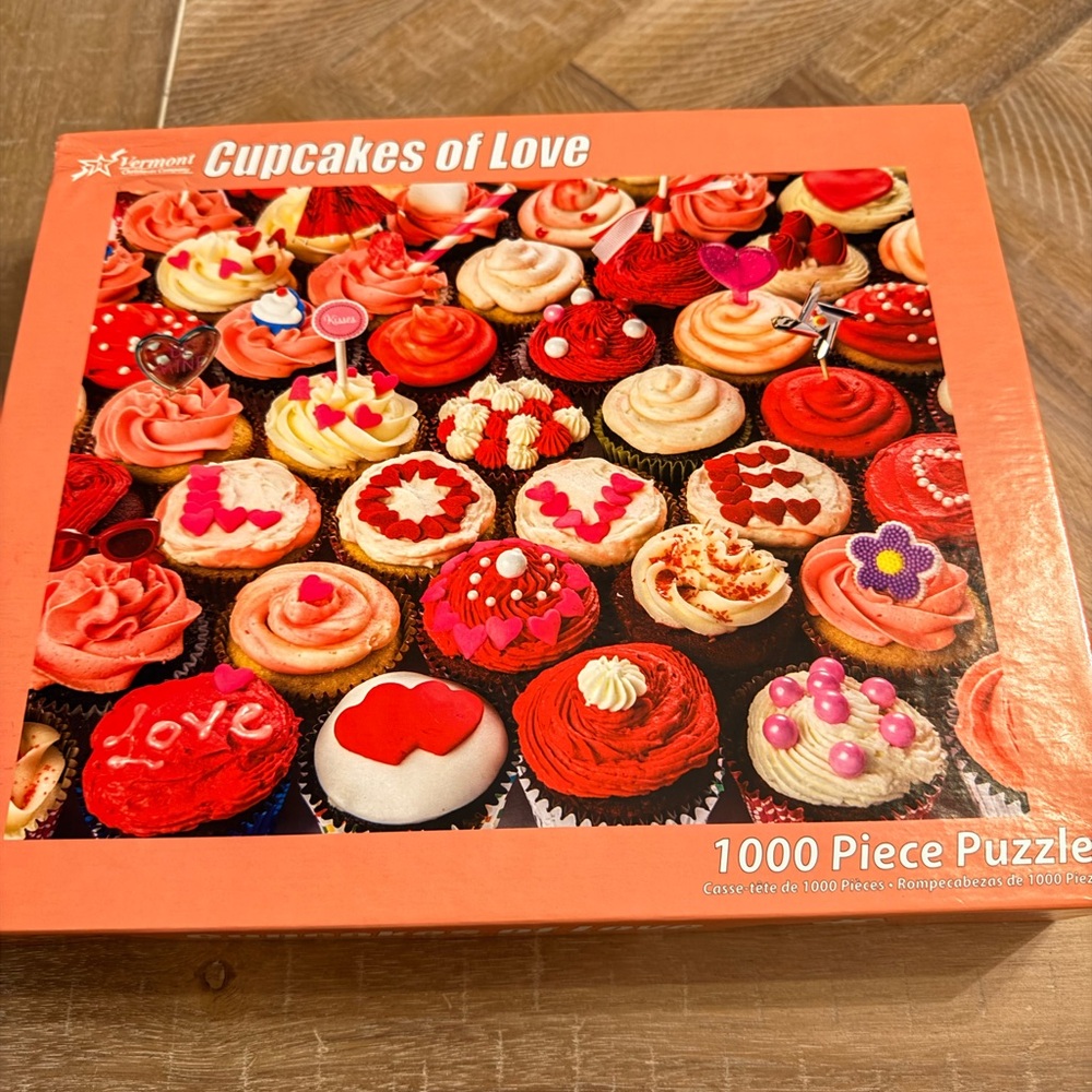 Cupcakes of Love 1000 Piece Puzzle
